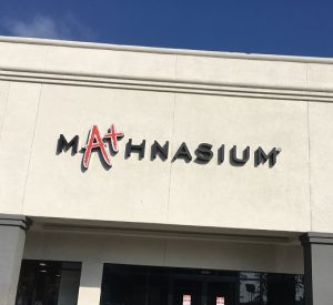 Read more about the article Channel Lettering Set for Mathnasium in Lakewood