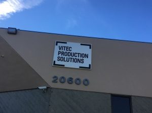 Read more about the article Building Sign for Vitec in Chatsworth