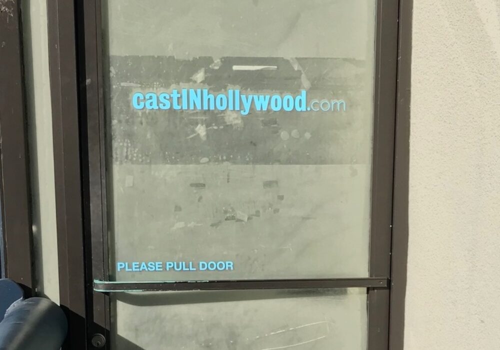 Vinyl Graphics for Cast In Hollywood in Studio City