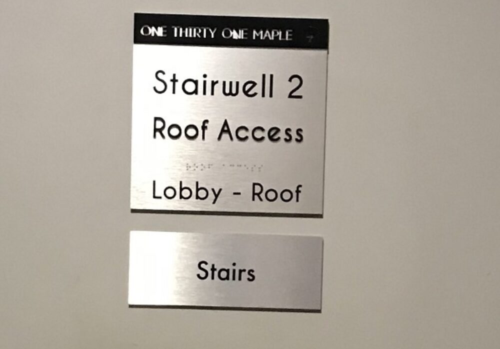Accessibility Matters: The More Tactile and Braille Signs, The Better