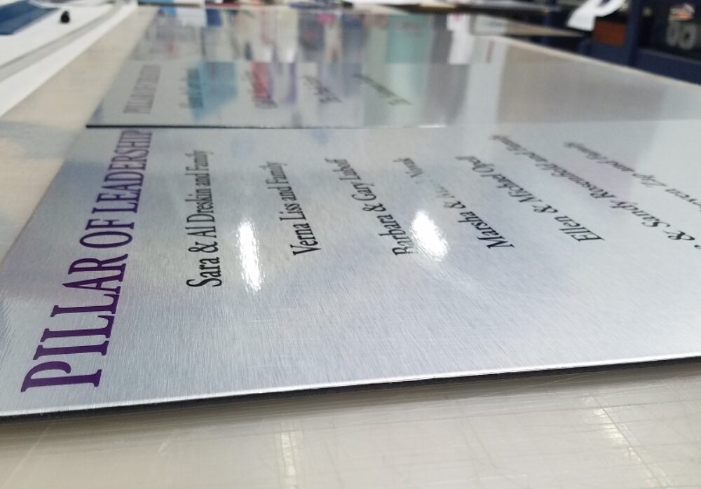 Sneak Preview of an Interior Signage Project