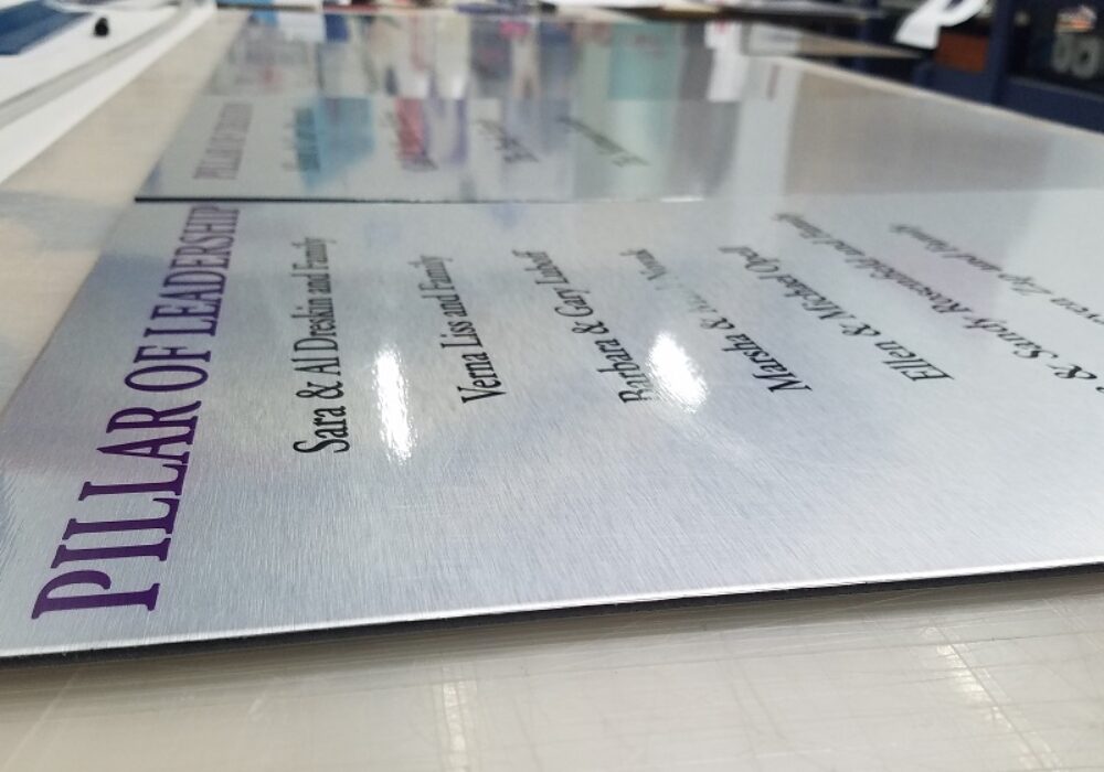 Sneak Preview of an Interior Signage Project