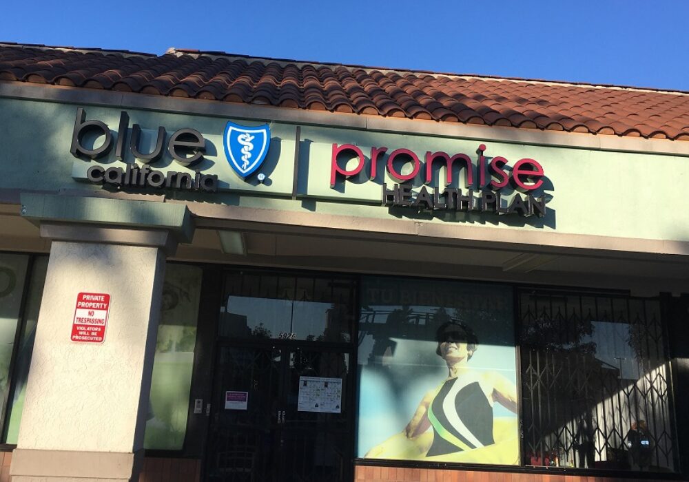 Channel Lettering Set for Blue California in Huntington Park