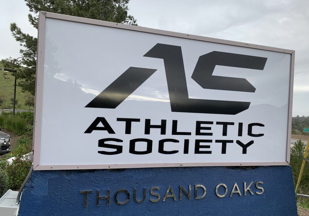 Monument Light Box Inserts for Athletic Society in Thousand Oaks