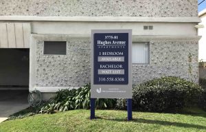 Read more about the article Hughes Ave. Apartment Sign for The Jacobson Company