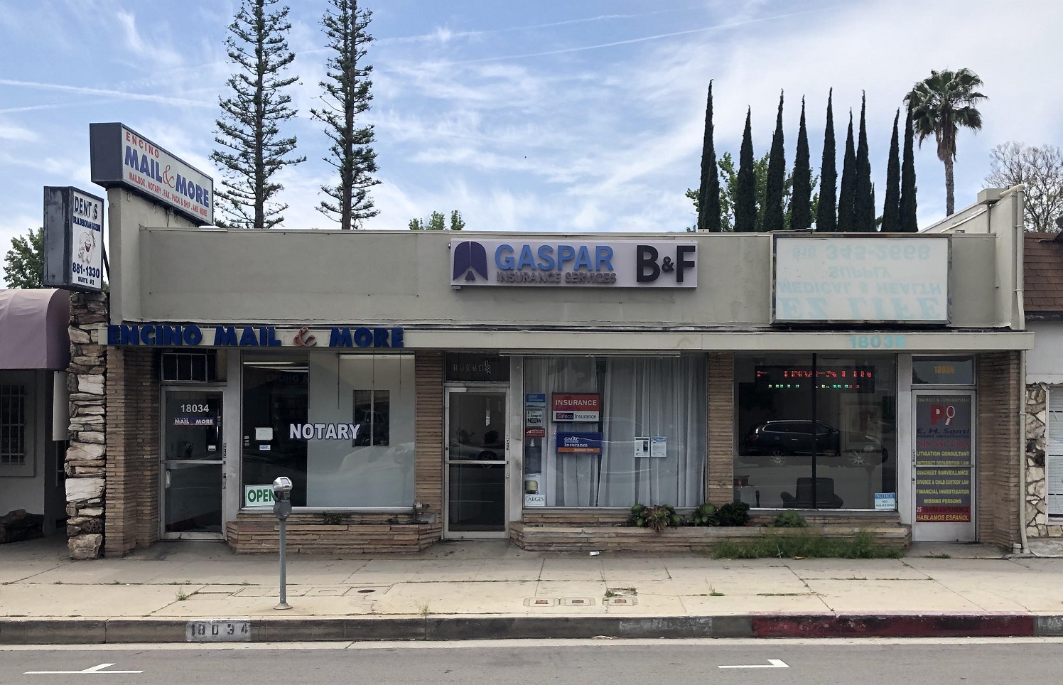 You are currently viewing Gaspar Insurance Services / B&F Storefront Sign in Woodland Hills