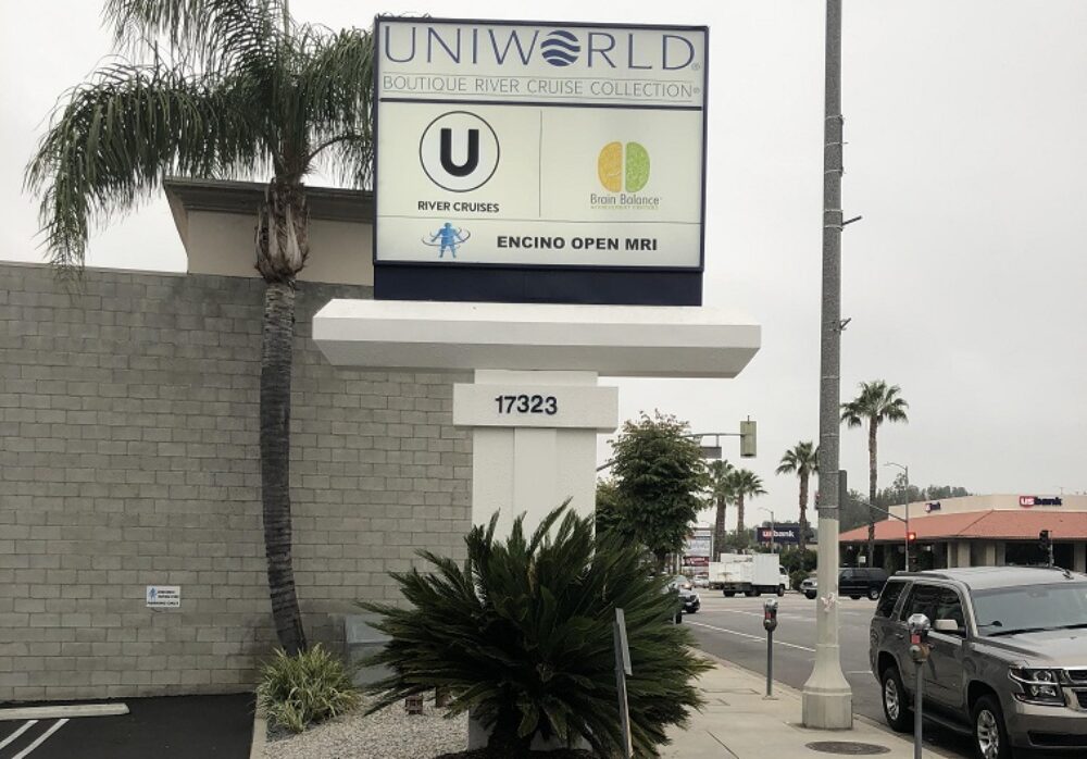 Sign Face Replacements for Uniworld in Encino