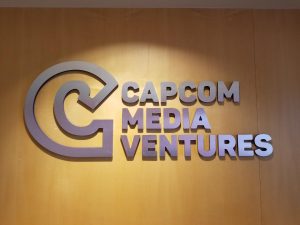 Read more about the article Lobby Sign for Capcom Media Ventures in West Los Angeles