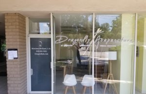 Read more about the article Window Graphics for Dragonfly Acupuncture in Encino