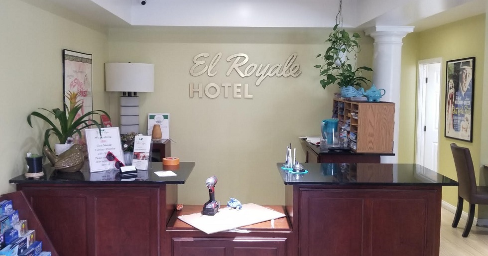 You are currently viewing Lobby Sign for El Royale Hotel in Studio City