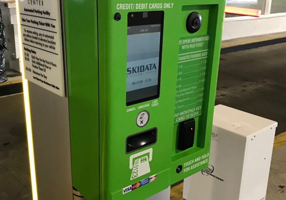Vinyl Wrap for Beverly Center’s Automated Parking Kiosk