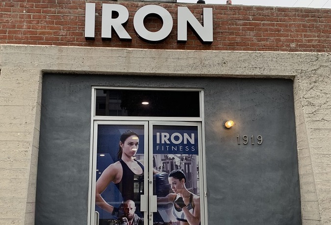 You are currently viewing Channel Lettering Sets for IRON Fitness in Santa Monica