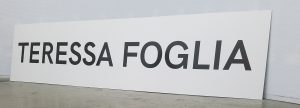 Read more about the article Metal Sign for Teressa Foglia