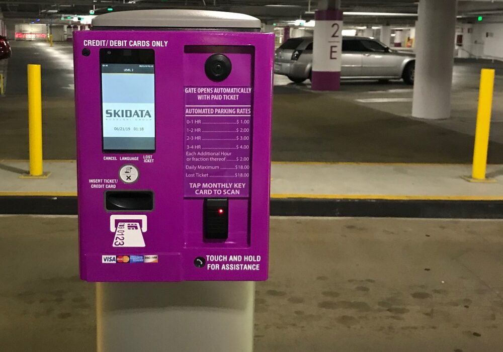 Beverly Center Parking Kiosk Vinyl Wrap – Redux