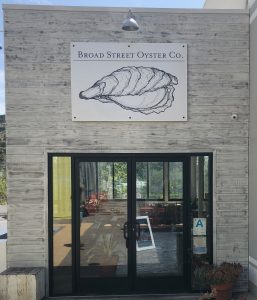 Read more about the article Storefront Sign for Broad Street Oyster Company in Malibu