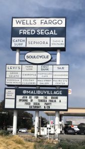 Read more about the article Pylon Sign Insert for Catch Surf in Malibu