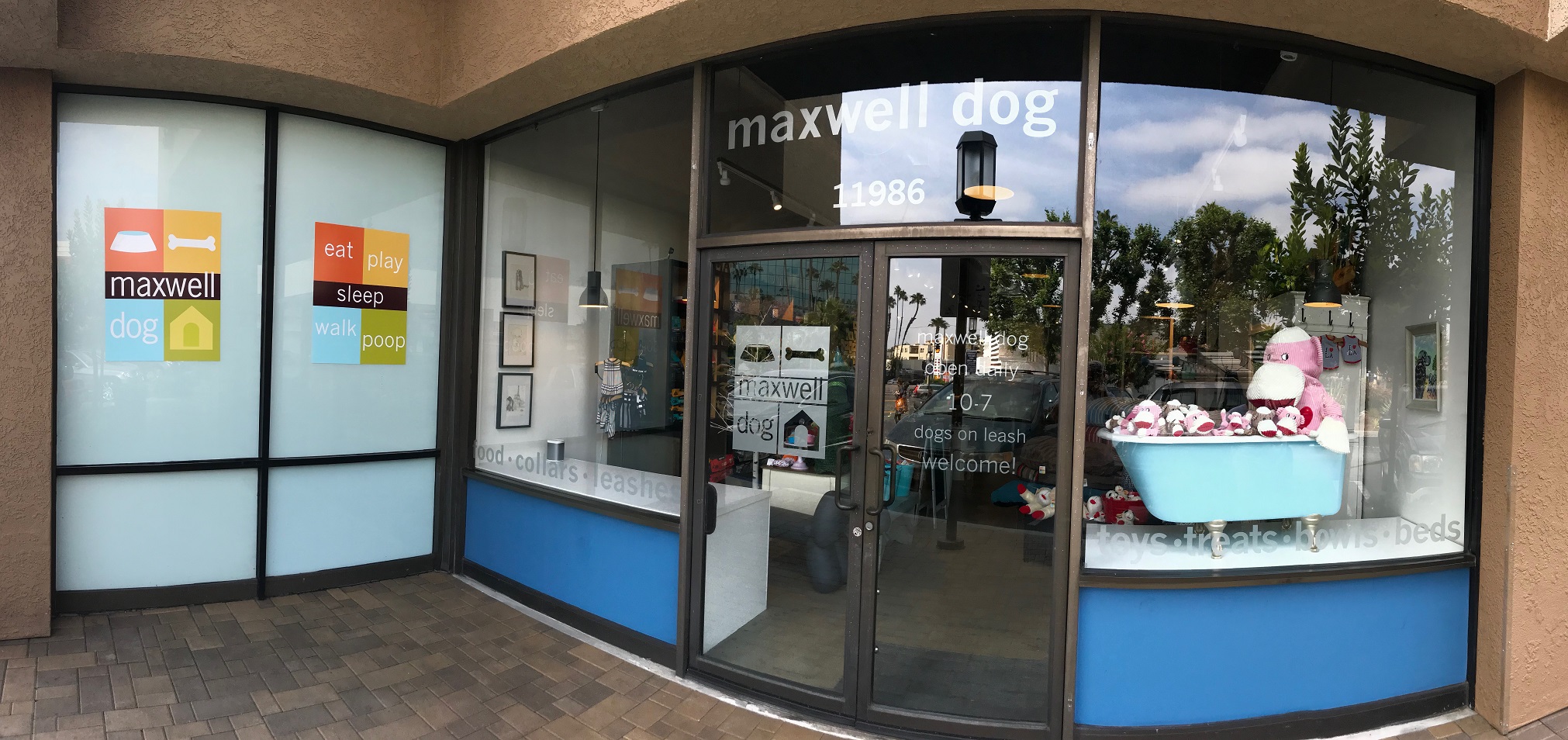 You are currently viewing High-End Window Graphics for Maxwell Dog in Studio City