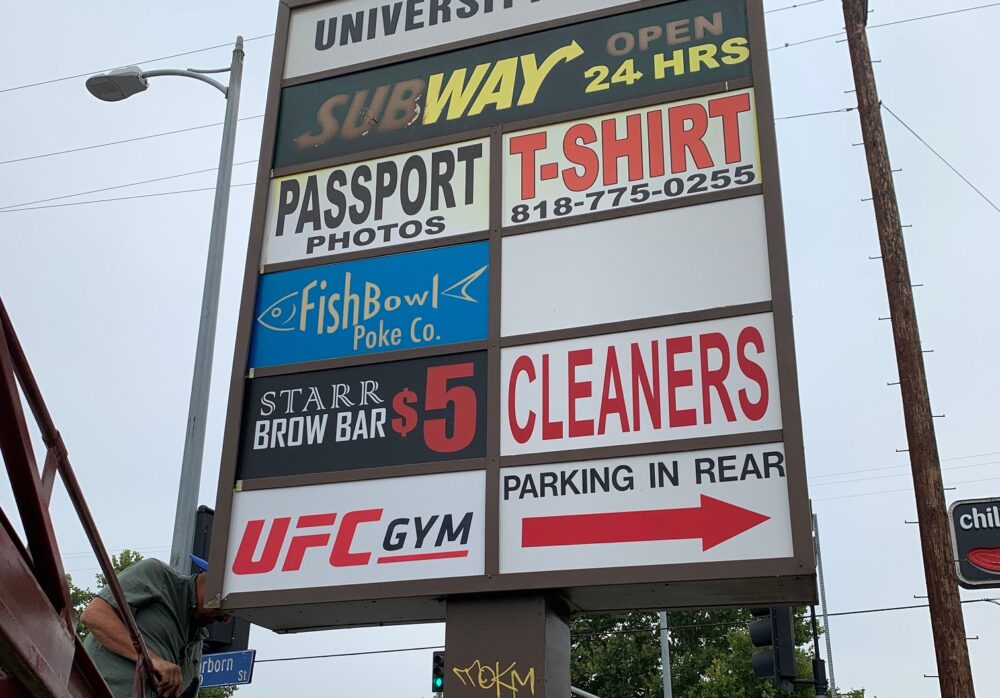 UFC Gym Northridge Pylon Inserts