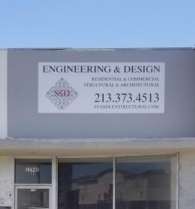 Read more about the article Metal Building Sign for Standley in Encino