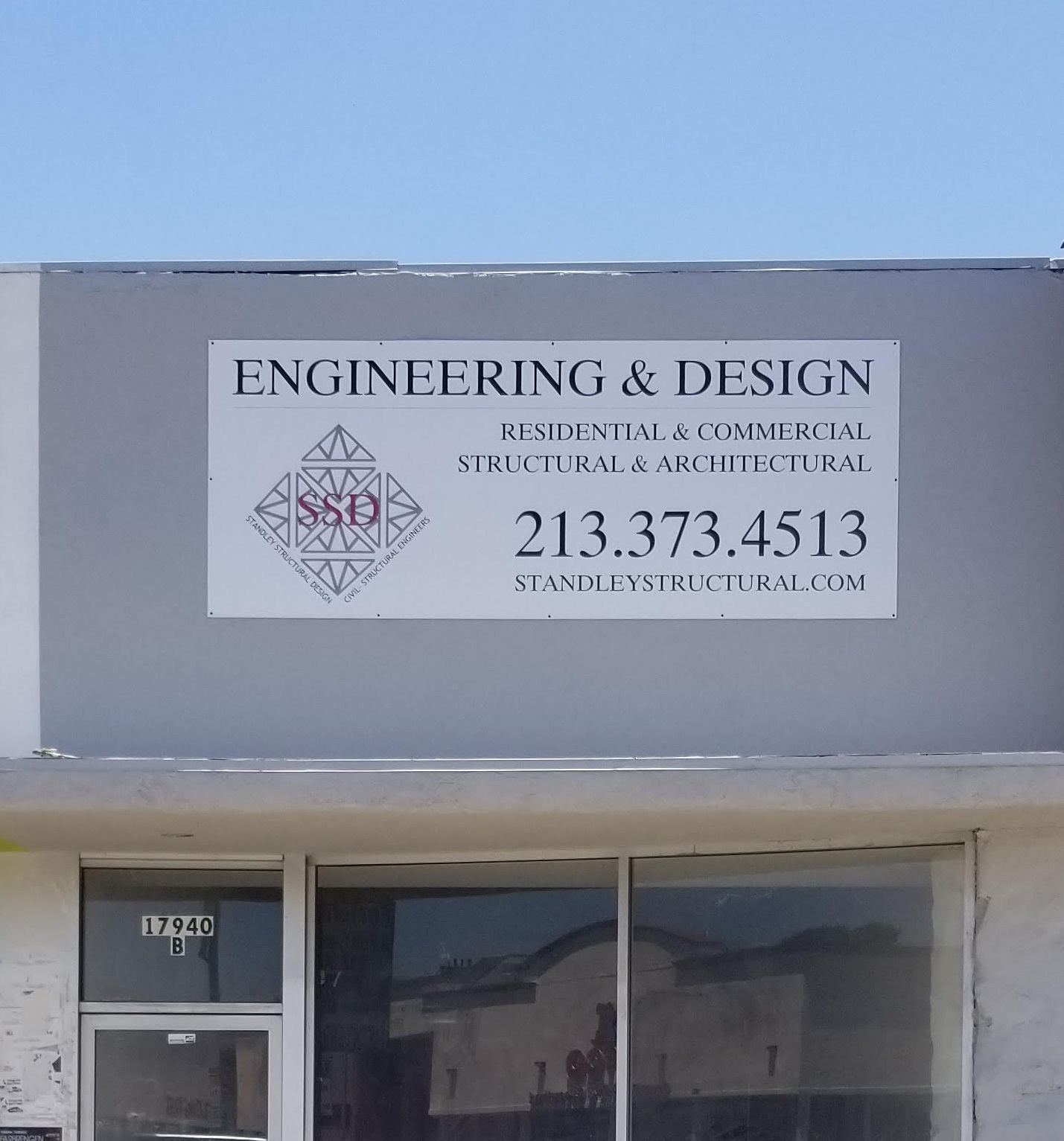 You are currently viewing Metal Building Sign for Standley in Encino