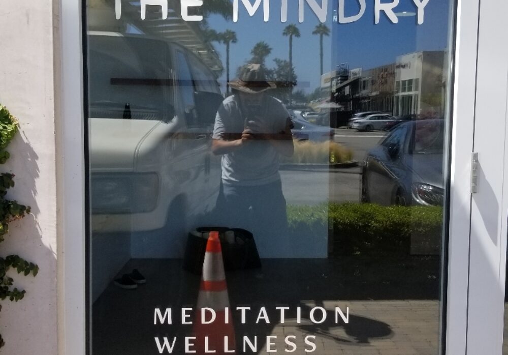 Window Graphics for The Mindry in Malibu