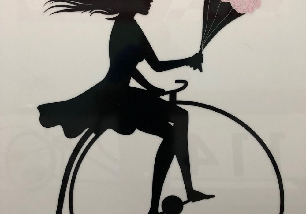 Lightbox Sign Insert for French Florist in Los Angeles