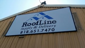 Read more about the article Giant Building Sign for Roofline in Sun Valley