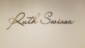 Read more about the article Lobby Sign for Ruth Swissa in West Hills
