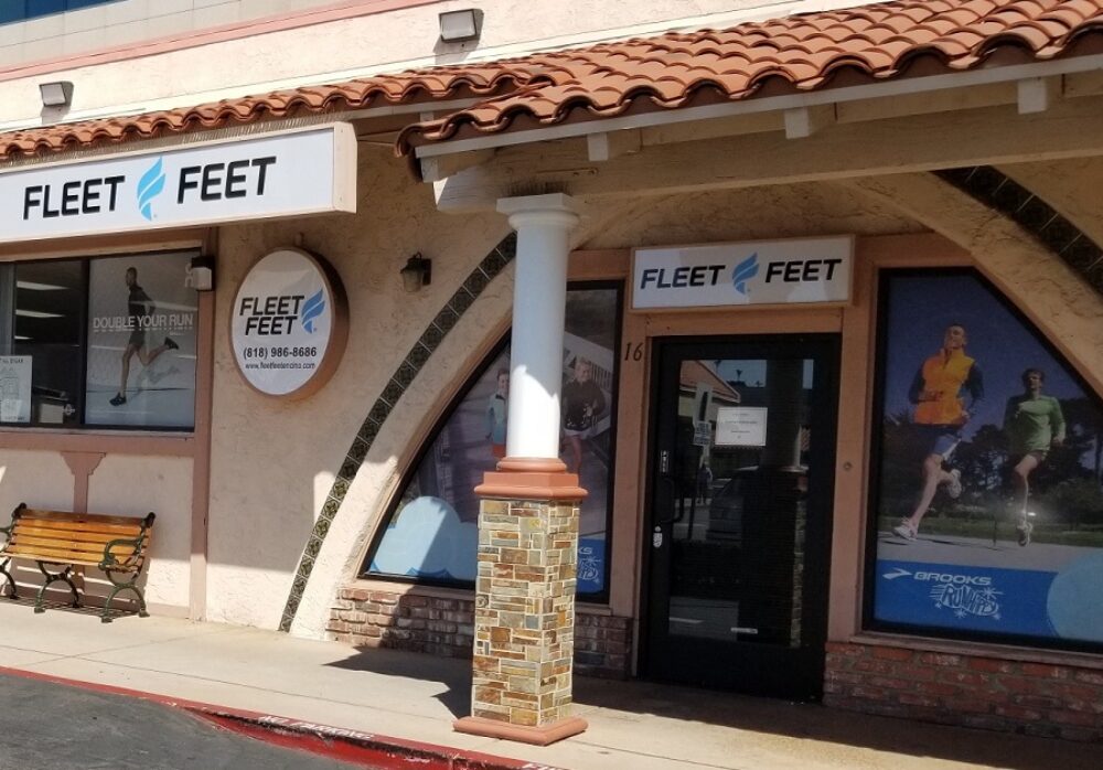 Lightbox Signs for Fleet Feet in Encino