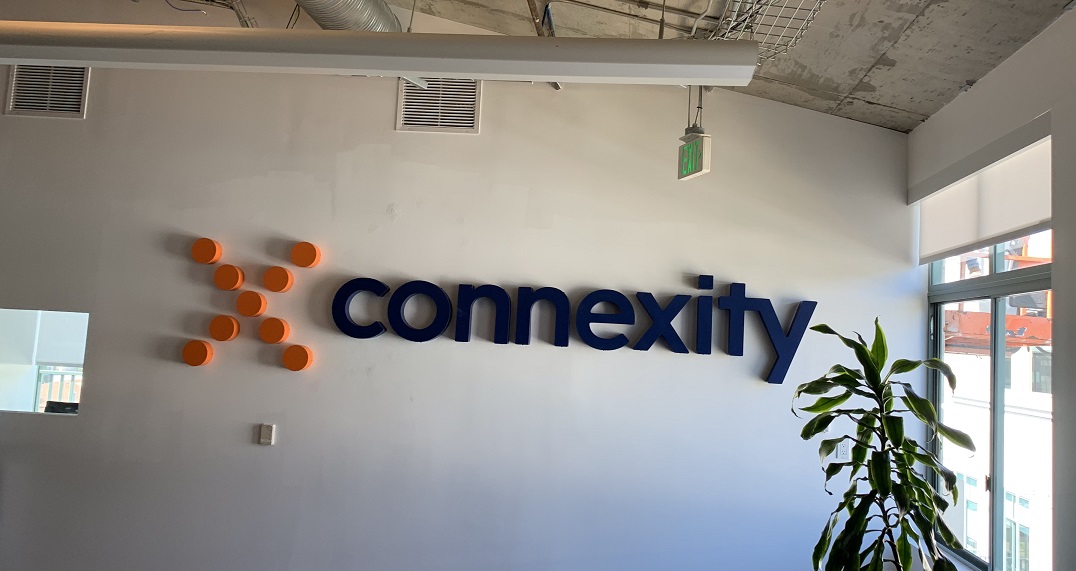 You are currently viewing Fabricated Metal Lobby Sign for Connexity in Santa Monica