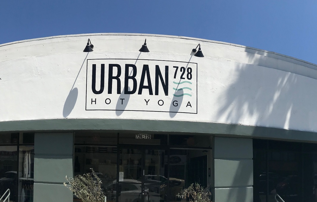 You are currently viewing Painted Sign for Urban Hot Yoga in Los Angeles