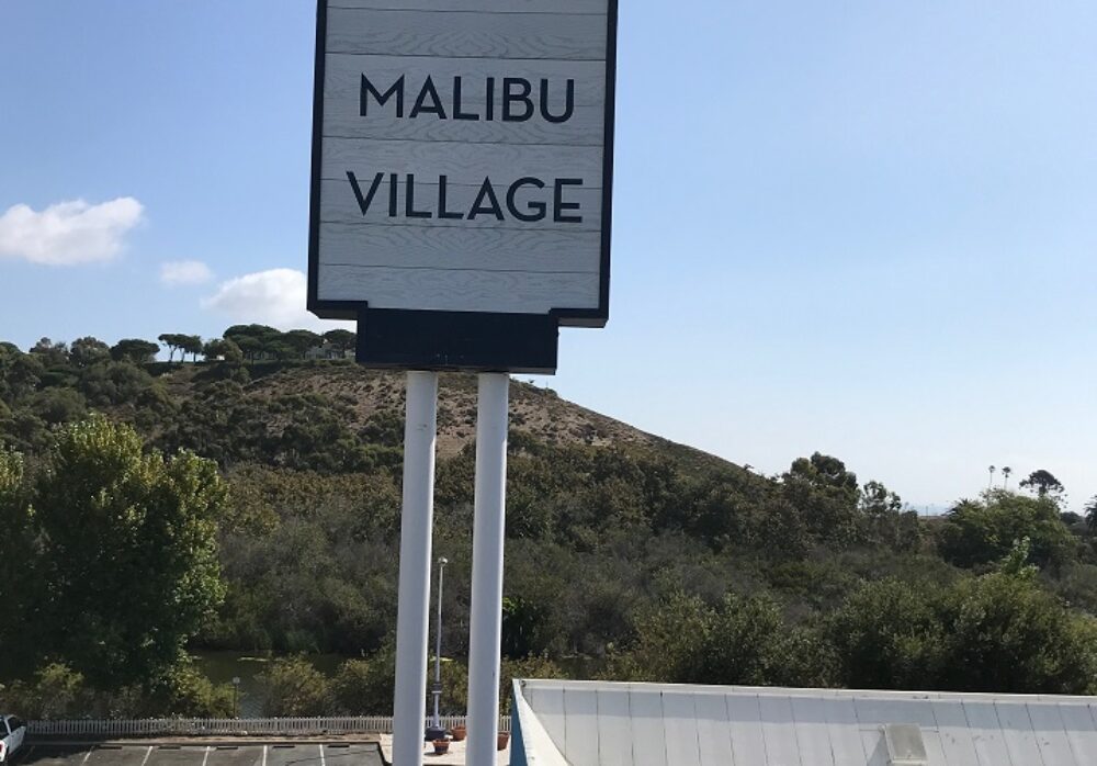 Pylon Sign Replacement for Malibu Village