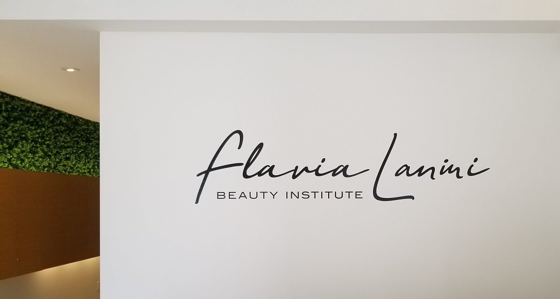 You are currently viewing Wall Graphics Lobby Sign for Flavia Lanini in West Hollywood
