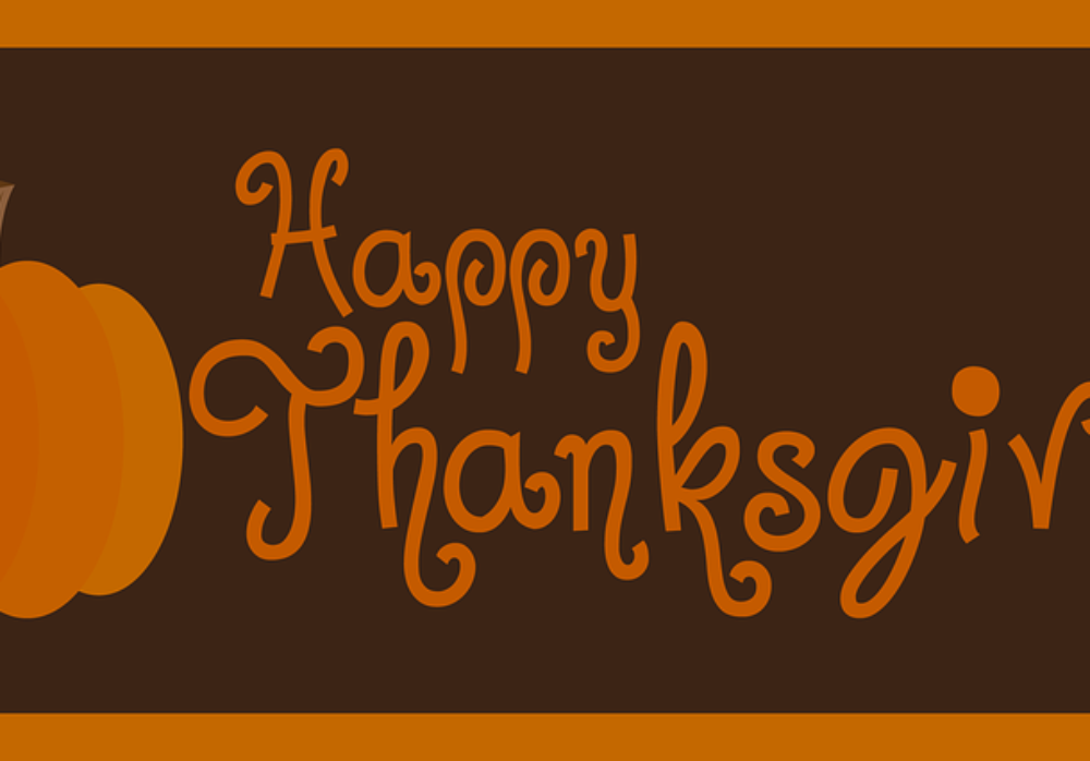 Happy Thanksgiving from Our Team!
