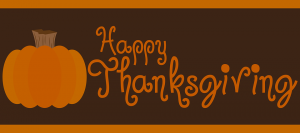 Read more about the article Happy Thanksgiving from Our Team!