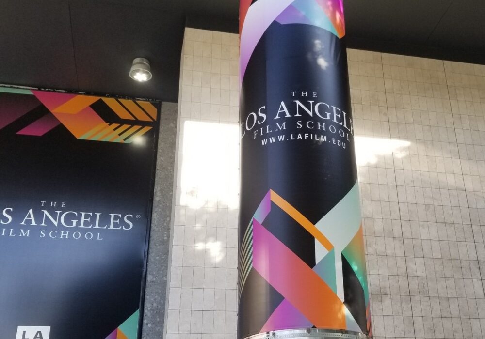 Pole Banner Kit for LA Film School