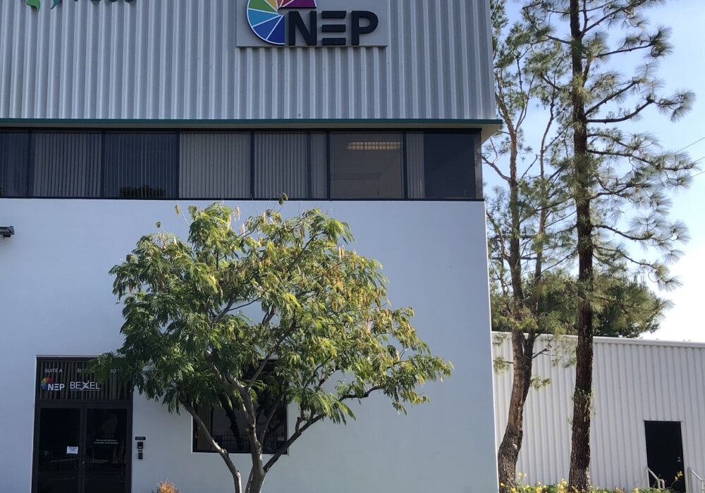 Dimensional Letter Business Sign for Bexel in Van Nuys
