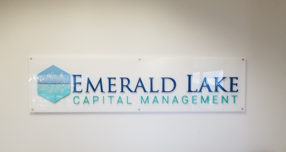 You are currently viewing Laser Cut Acrylic Lobby Sign for Emerald Lake Capital in Los Angeles