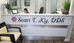 Read more about the article Clinic Lobby Sign for Sean T. Ky in Pasadena