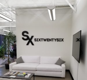 Read more about the article Dimensional Metal Letters Lobby Sign for Six Twenty Six in Valley Village