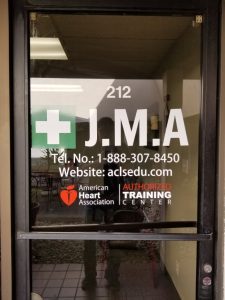 Read more about the article Clinic Window Graphics for Jurman Medical in Encino