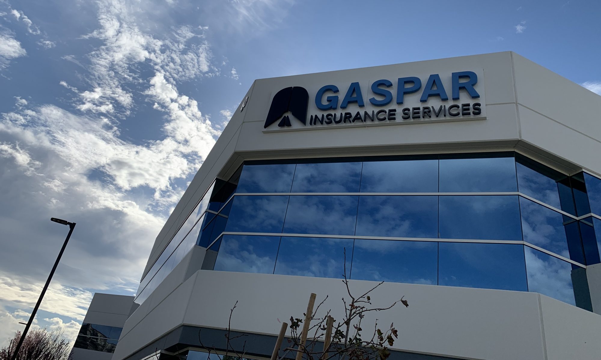 Reverse Lit Channel Letters for Gaspar in Simi Valley