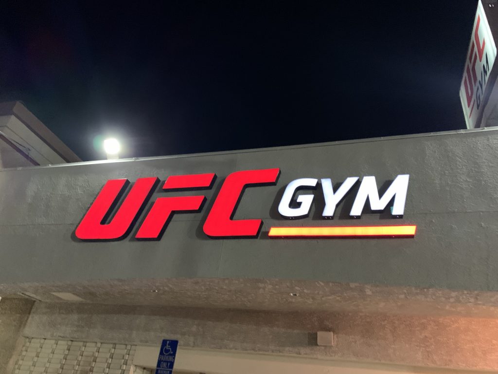 Channel Letters Sign Repair for UFC Gym in Northridge – Premium Solutions