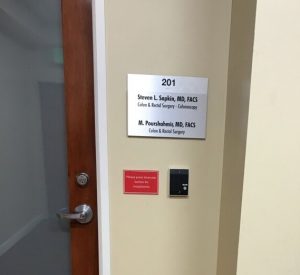 Read more about the article Directory Suite Sign West Valley Medical Center in Encino