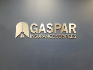 Read more about the article Office Lobby Sign Package for Gaspar in Simi Valley