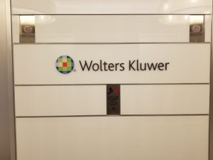 Read more about the article Hallway Sign for Wolters Kluwer in Glendale