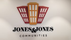Read more about the article Conference Room Lobby Sign for Jones and Jones in Woodland Hills