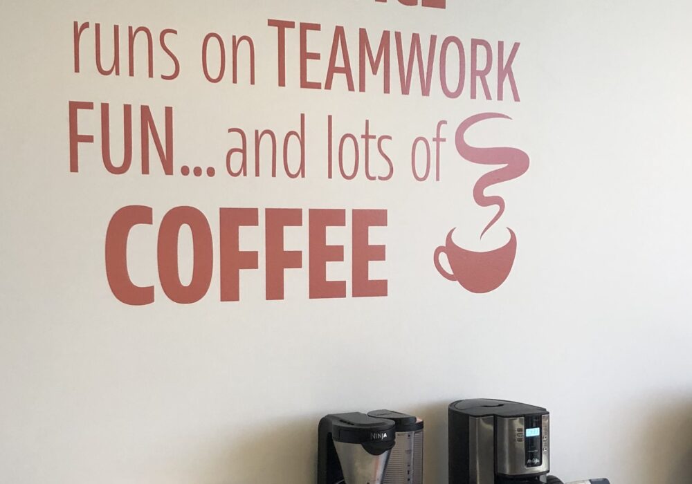 Wall Art Lobby Signs for Jones and Jones Woodland Hills Office Sign Package