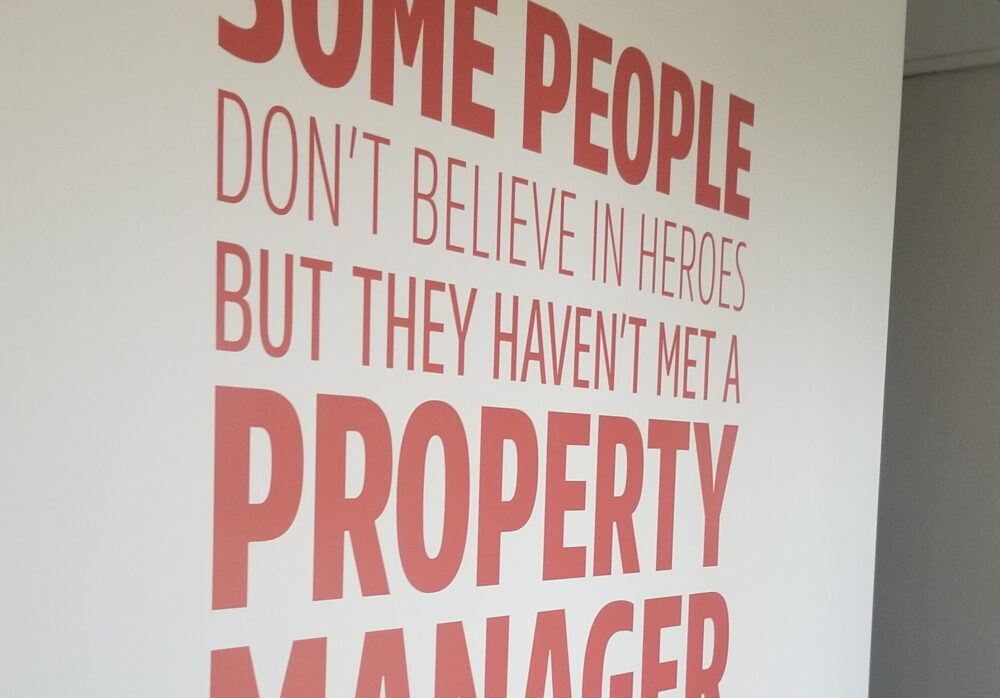 Inspiring Quotes Wall Graphics for Jones and Jones in Woodland Hills