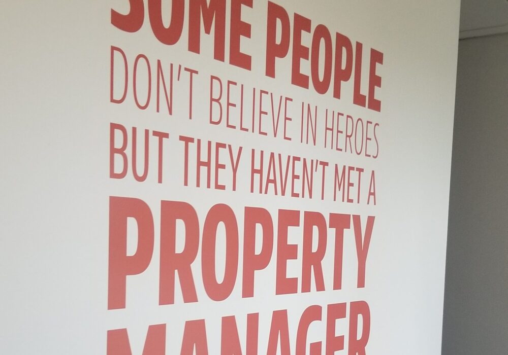Inspiring Quotes Wall Graphics for Jones and Jones in Woodland Hills